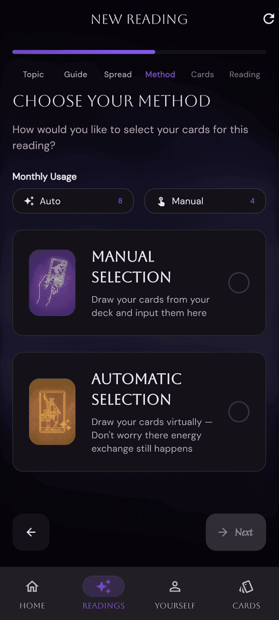 Tarot Reading Step 4